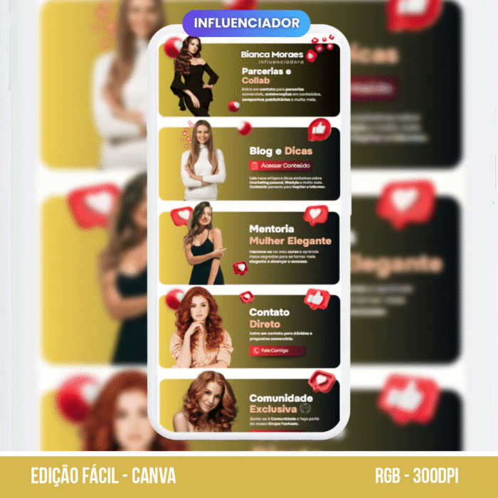 Bio INFLUENCIADOR (Canva)
